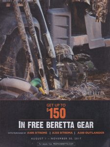 Up to $150 in FREE Beretta Gear