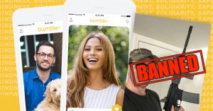 Bumble Bans Guns From Dating Site