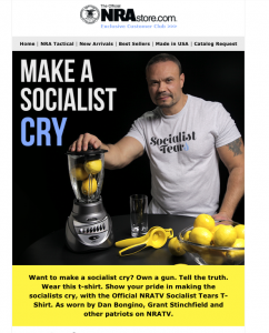 NRA Store: Socialist Tears