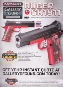 Ruger SR1911 In Red