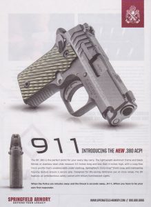 Springfield Armory 911 New .380