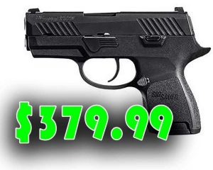 Daily Gun Deals : Sig Sauer P320 Sub-Compact Handgun 9mm $379.99