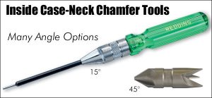 Inside Neck Chamfer Tools — Multiple Options and Angles