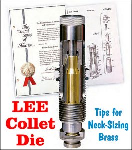 How to Neck-Size Cartridge Brass with LEE Collet Dies