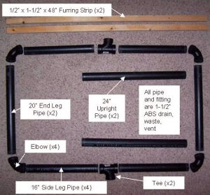 Build Your Own Target Stand with Low-Cost ABS or PVC Pipe