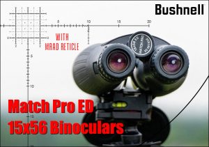 For PRS/NRL — Bushnell 15X Binoculars with MRAD Reticle