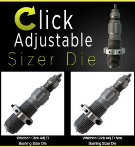 Click-Adjustable FL Sizing Dies from Whidden Gunworks