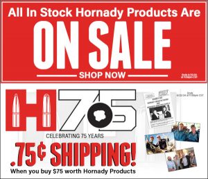 Hornady 75th Anniversary Deals at Midsouth — Big Savings