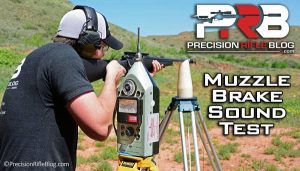 Sound Level Effects of Muzzle Brakes — Precision Rifle Blog Test