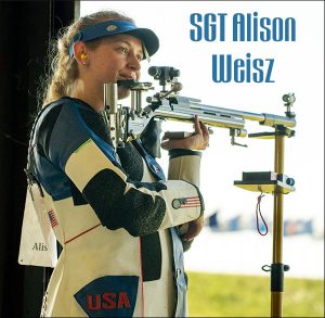 Alison Weisz Wins Air Rifle and Smallbore Events at Camp Perry