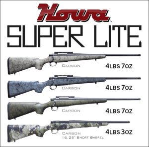 Howa Super Lite Hunting Rifles — Under 4.5 Pounds