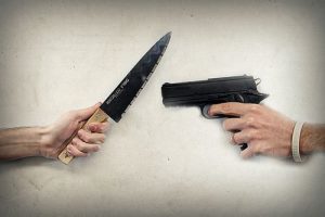 Final Lesson: Nevada Woman Brings Knife To Gun Fight