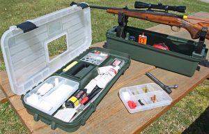 MTM Range Box with Gun Cradle — Handy, Versatile Storage