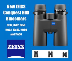 ZEISS Introduces New Conquest HDX Binoculars — 8X, 10X, 15X