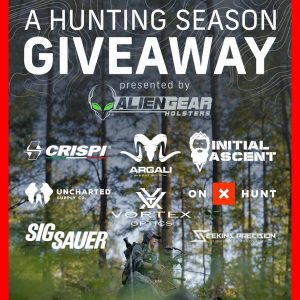 2024 Hunting Gear Giveaway — Win Pistol, Optics, Packs & More