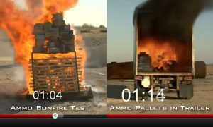 When Ammo Catches Fire —  SAAMI Ammunition Burn Tests