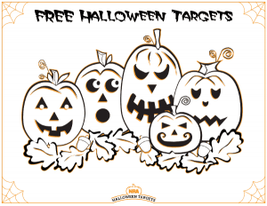 Have Fall Fun with Printable Halloween-Theme Targets