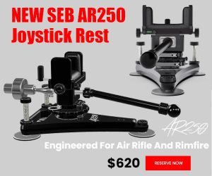 NEW SEB AR 250 Rimfire and Air Rifle Joystick Front Rest