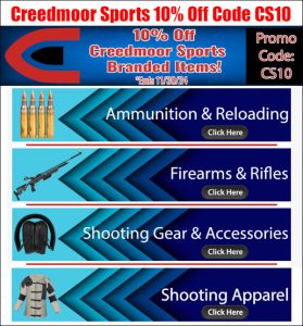 Creedmoor Sports Deals — 10% Off Through 11/30/2024