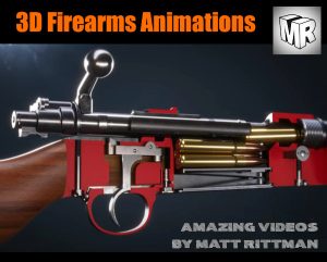 View of Firearm Functions from the Inside — Cool 3D Animations