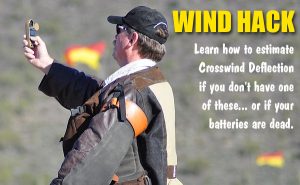 “Wind Hack” — Quick Way to Estimate Crosswind Deflection