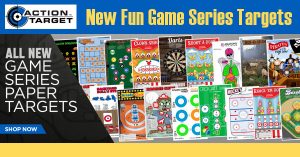 Colorful Games Series Targets for Holiday Fun at the Range