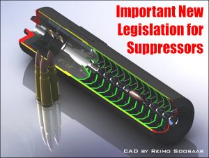 Federal Legislation Introduced to Ease Regulation of Suppressors